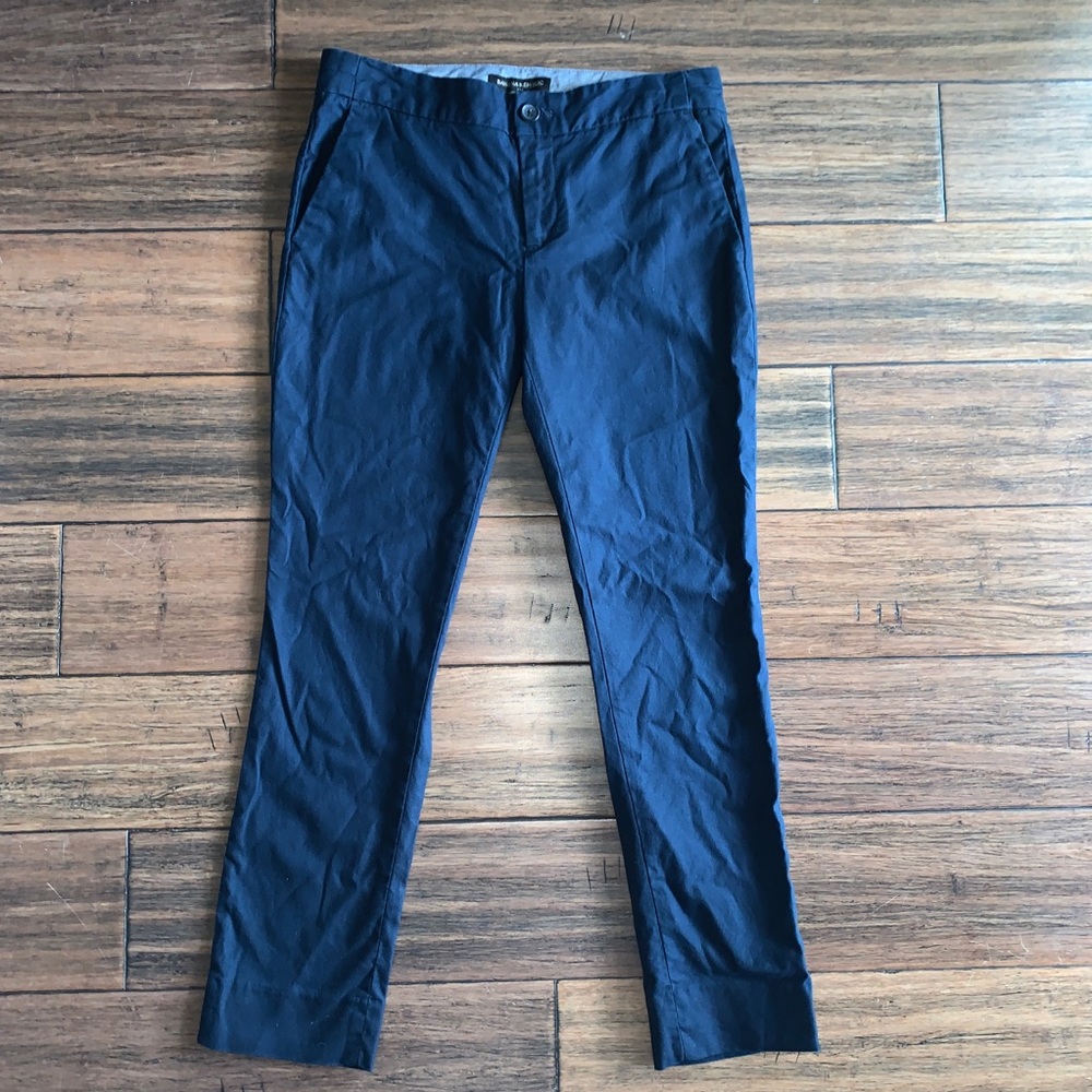 Banana Republic Hampton Fit Navy Blue Pant - Picture 7 of 8